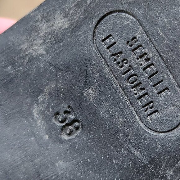 ALDO Black Stacked Heel Boots - Picture 7 of 9